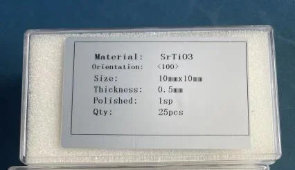 Strontium Titanate Srtio3 Crystal Substrate