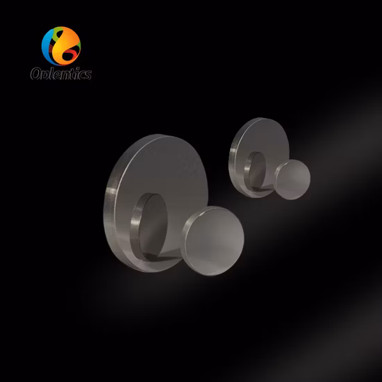 Janela de silicone de cristal único óptica personalizada para dispositivo de visão noturna