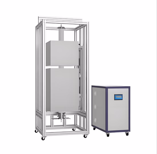 Laboratório Vertical Bridgman Crystal Growth Tube Forno